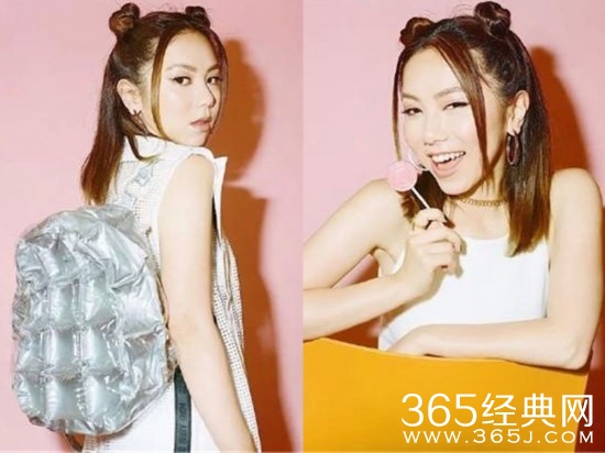 柳岩可爱哪吒头健身 盘点女星们梳双丸子头谁最萌