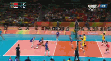 女排决赛中国3-1塞尔维亚 时隔12年再夺奥运冠军