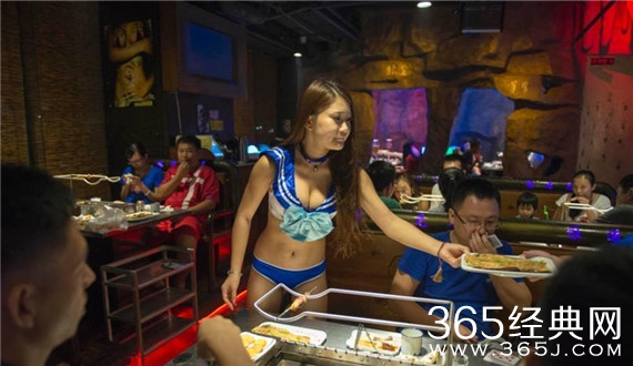 海口比基尼餐厅被整改