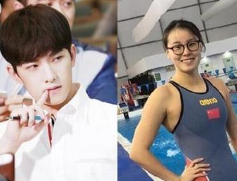 傅园慧与美男杨洋玩互动 洪荒少女许诺送泳裤