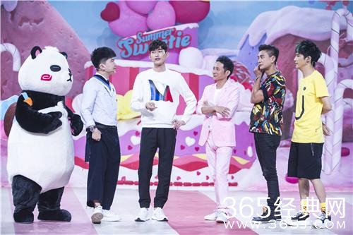 张翰节目中谈热恋 全场观众尖叫不断齐呼娜扎