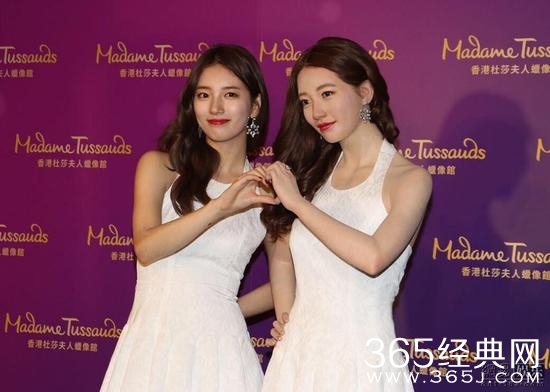 裴秀智为自己蜡像揭幕“双生女神”惊艳众人