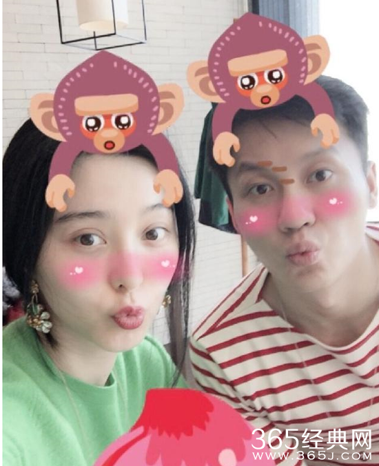 范冰冰生日黄晓明送祝福 :多和李晨出去玩