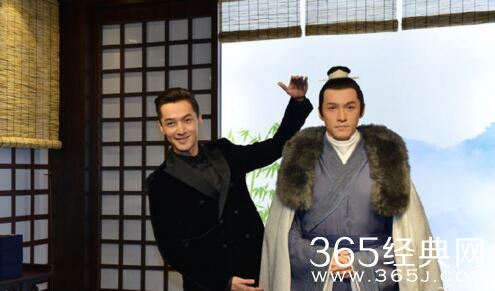 胡歌琅琊榜蜡像曝光 惊人相似高度还原