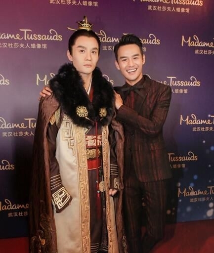 胡歌琅琊榜蜡像曝光 惊人相似高度还原