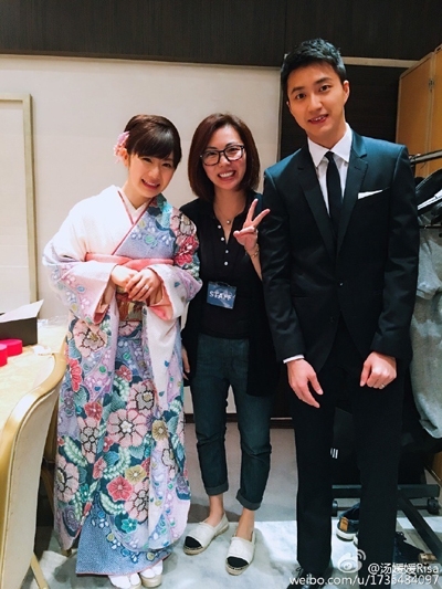 瓷娃娃福原爱结婚了 新郎新娘一脸幸福