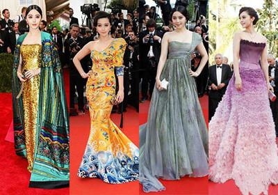 为了摆脱“毯星”称号,范冰冰特意穿旧衣领影后奖?