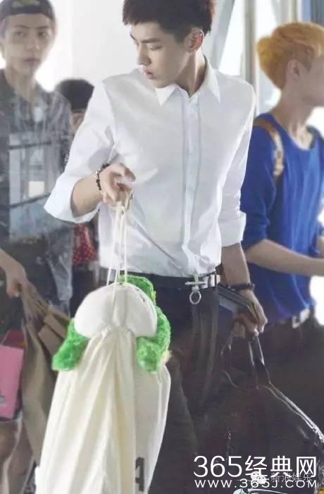 一起来数数，赵丽颖在机场抱过多少个玩偶！