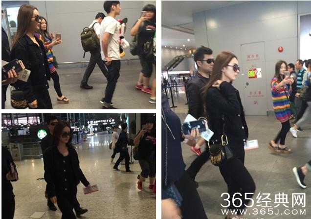 偶遇赵丽颖，素颜照曝光，腿好瘦！还是没娜扎美！