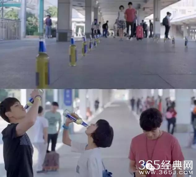 现在广告里插影视剧都插得好专业