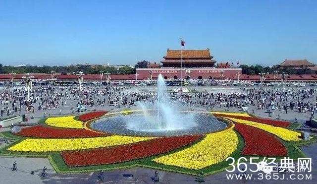 盘点历年天安门国庆花篮