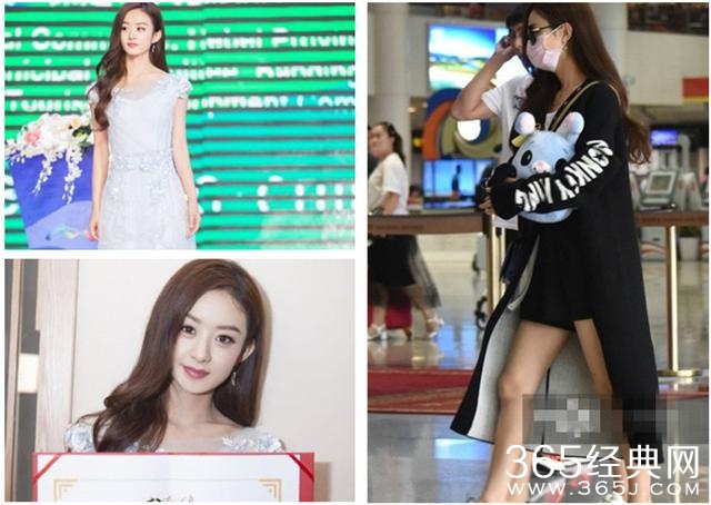 偶遇赵丽颖，素颜照曝光，腿好瘦！还是没娜扎美！