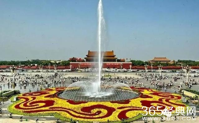 盘点历年天安门国庆花篮