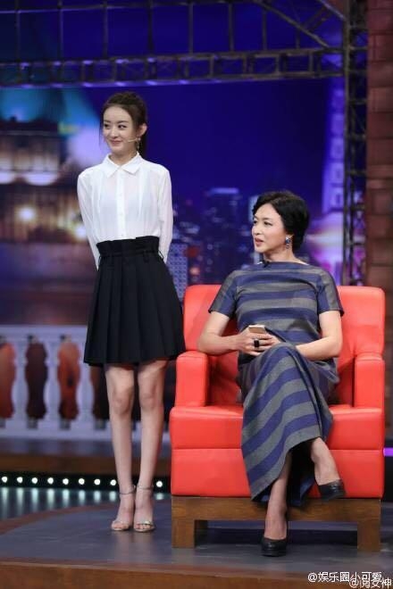 赵丽颖参加《金星秀》，一张照片又引发粉丝们的炮轰
