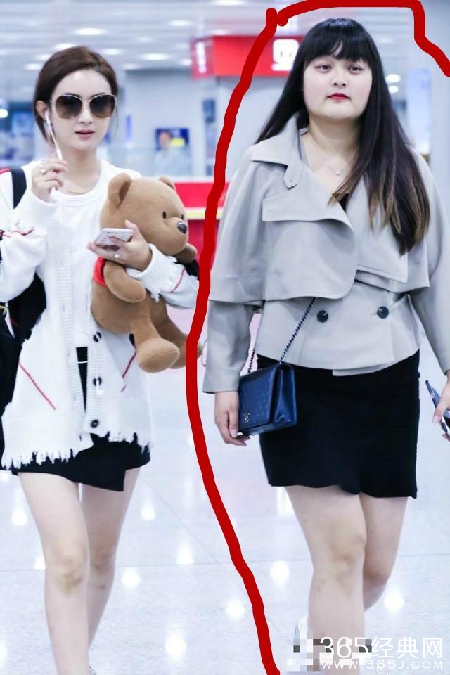 赵丽颖机场戴口罩还被认出，原因竟是助理识别度太高！