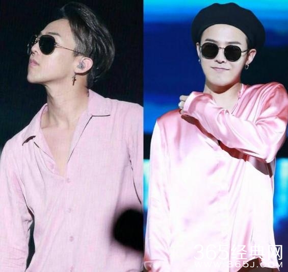 穿粉衣好看的男星，鹿晗呆萌，权志龙痞帅，杨洋阳光