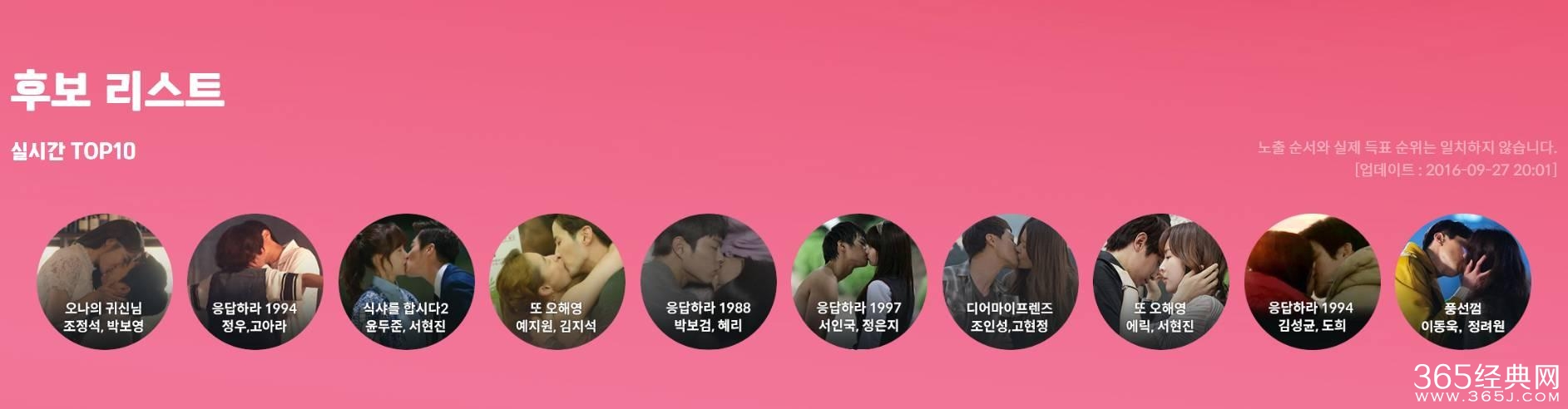 tvN十周年推出10部热门韩剧评选，有你最爱的么？