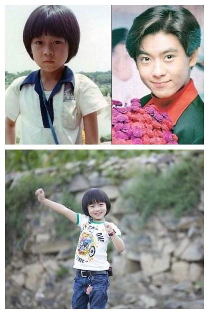 看这些明星小时候的旧照，萌萌哒！杨洋小时候居然还演过他？