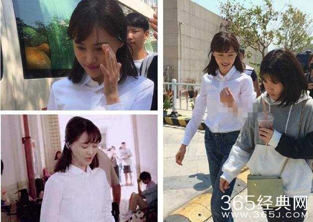 网友偶遇郑爽，素颜曝光，脸终于胖了！真没娜扎好看