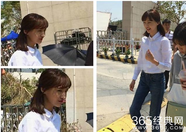 网友偶遇郑爽，素颜曝光，脸终于胖了！真没娜扎好看