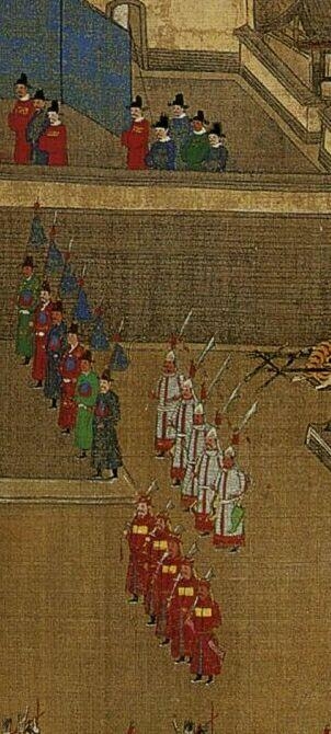 画里的大明军队士兵服饰,哪部影视剧更接近?大明劫还是锦衣卫?