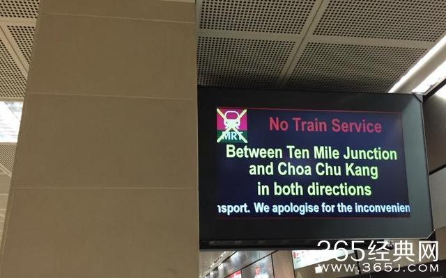 武吉班让轻轨列车恢复服务