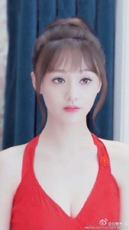 郑爽新一波手绘福利照，美目流转，和杨洋简直是绝配