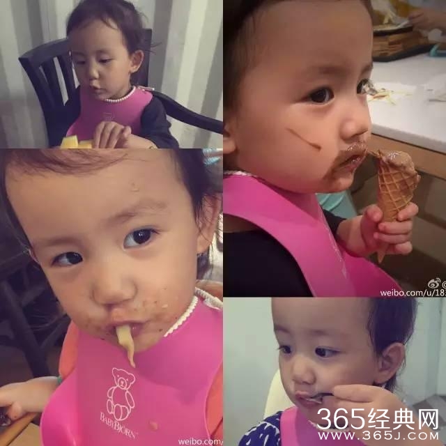 黄多多长成大美女 妹妹曝光好可爱，森碟的弟弟也炒鸡帅！明星二胎宝宝们你们是复制粘贴的啊？