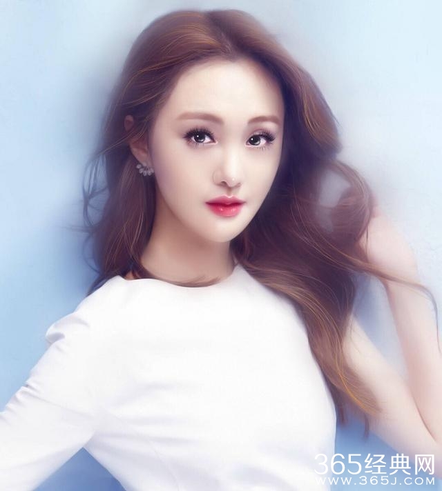 郑爽新一波手绘福利照，美目流转，和杨洋简直是绝配