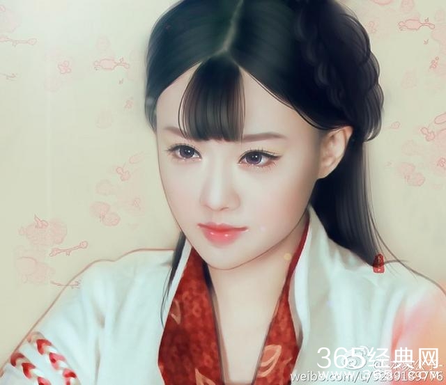 郑爽新一波手绘福利照，美目流转，和杨洋简直是绝配