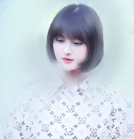 郑爽新一波手绘福利照，美目流转，和杨洋简直是绝配