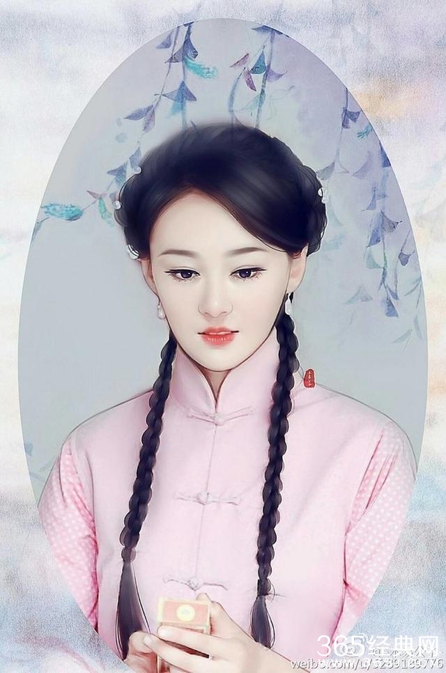 郑爽新一波手绘福利照，美目流转，和杨洋简直是绝配