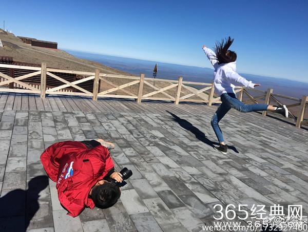 沈梦辰又控制不住自己晒照，但是那个大胖影子是谁