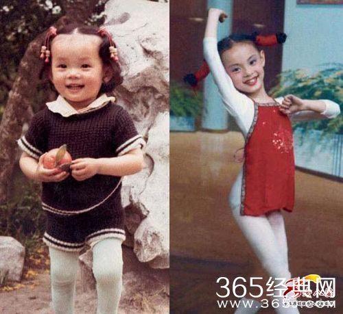 孙俪儿时照曝光 女儿霸王花太像妈妈 又是一个美人坯子