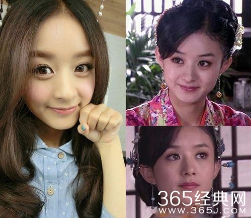 赵丽颖凭借什么 一炮走红  是因为霍建华么，请看这几张照片