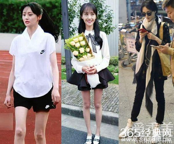 这些男明星小腿瘦到吓人 最后一个跟郑爽有一比
