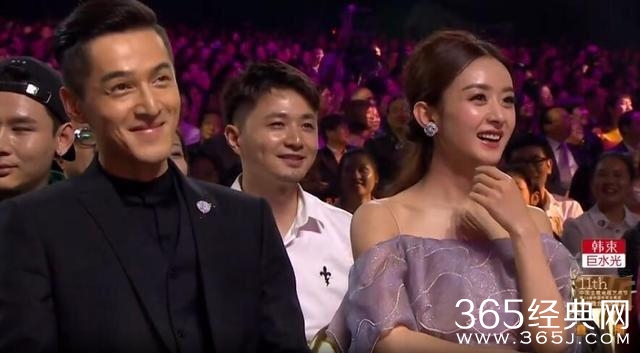 金鹰节最有意思的十八张合影 何炅调戏赵丽颖玩坏杨洋