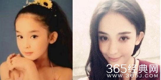 当红女星童年照，唐嫣肉嘟嘟好可爱，娜扎竟比郑爽还要美！