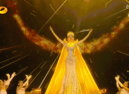 唐嫣红色血唇太抢镜，和男神杨洋同框却惊艳全场！