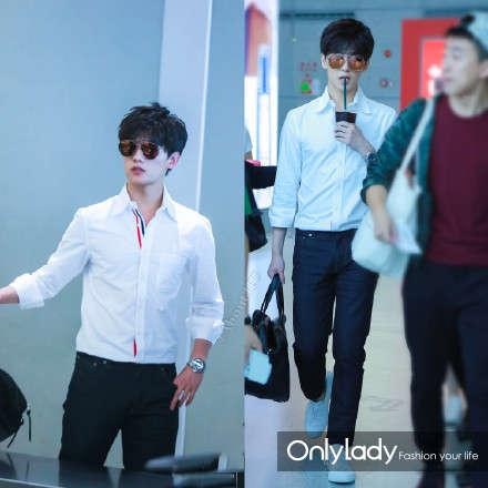 杨洋撞衫张雨绮 看看男神和谁穿过一件衣服？