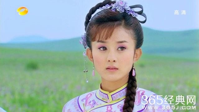 论清宫古装戏颜值，赵丽颖比郑爽好看百倍！