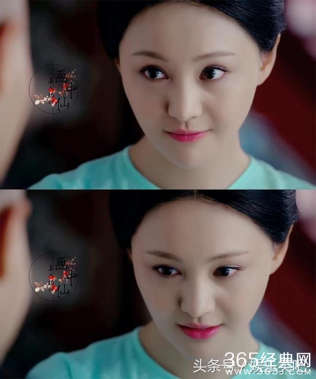 论清宫古装戏颜值，赵丽颖比郑爽好看百倍！