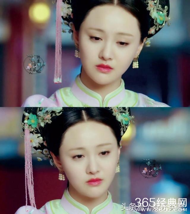 论清宫古装戏颜值，赵丽颖比郑爽好看百倍！