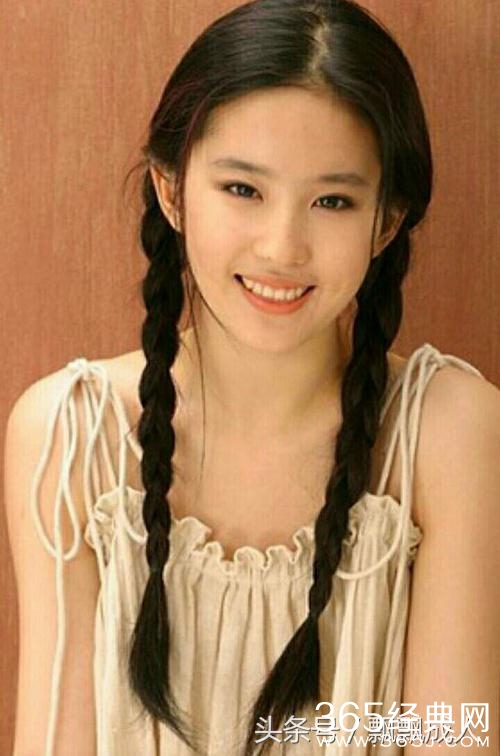 柳岩刘亦菲郑爽杨幂baby赵丽颖扎双马尾，你最喜欢哪一款？