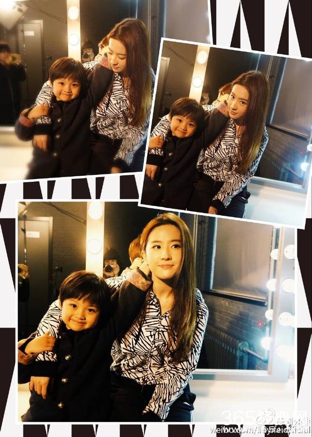 刘亦菲一言不合放三口之家合照！仙气十足配一脸三生三世剧照曝光