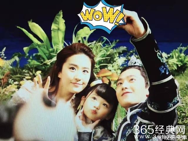 刘亦菲一言不合放三口之家合照！仙气十足配一脸三生三世剧照曝光