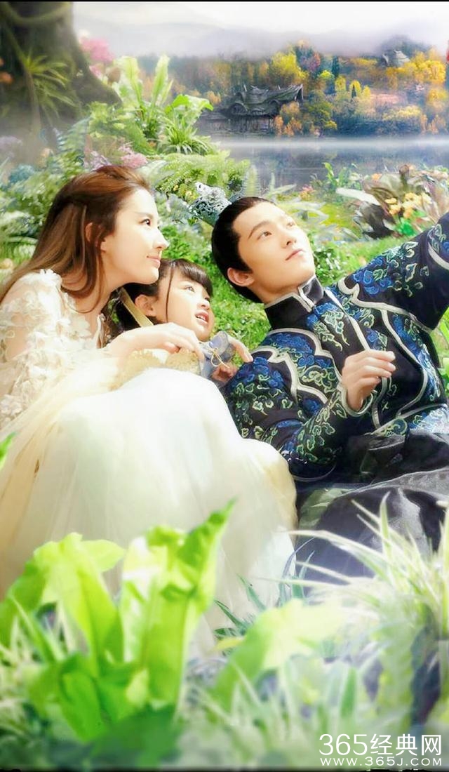 刘亦菲一言不合放三口之家合照！仙气十足配一脸三生三世剧照曝光