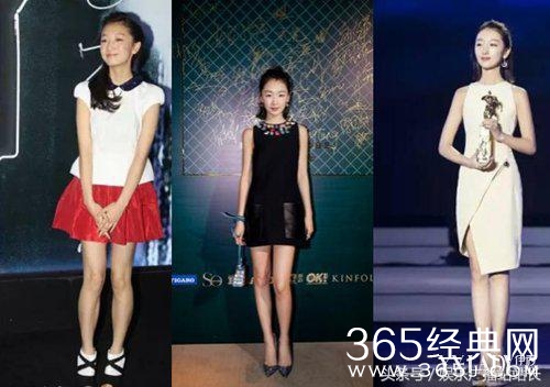 周冬雨萝卜腿变直原来是骗人的！真瘦了但离开精修图还是打回原形