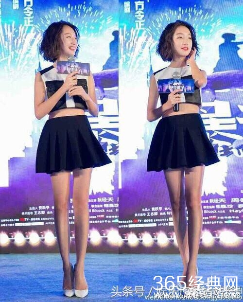 周冬雨萝卜腿变直原来是骗人的！真瘦了但离开精修图还是打回原形