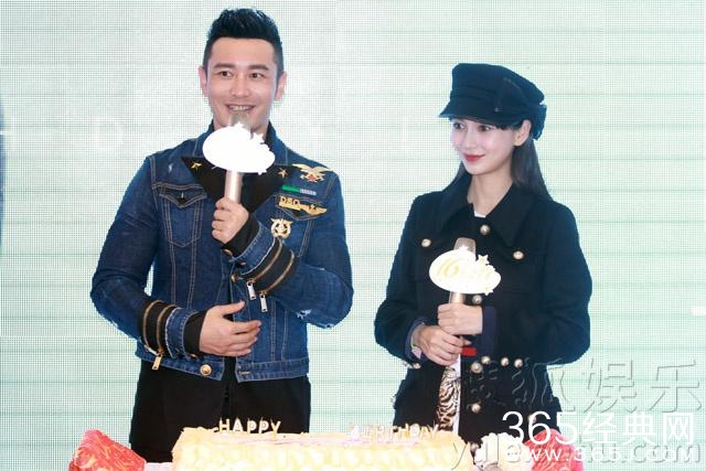 黄晓明过生日感谢baby：这么年轻就愿意给我生孩子